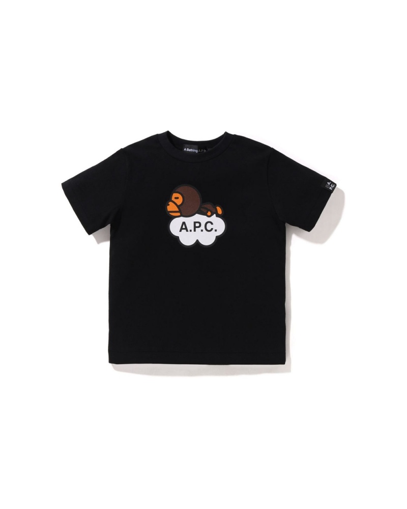 Hauts Bape X A.P.C. Milo Noir Enfant | WFM-56799633